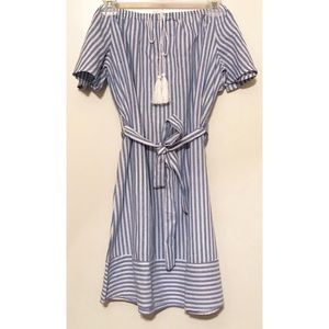 Off the shoulder dress